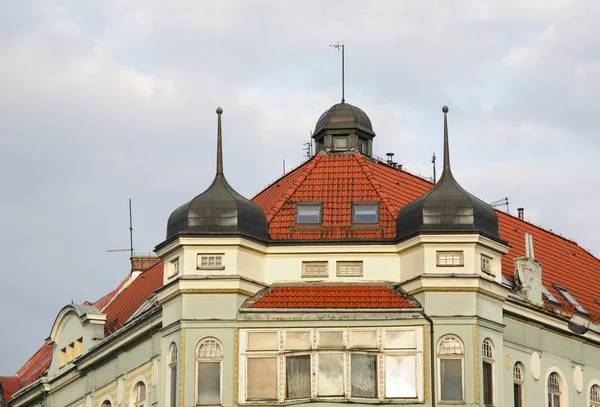 Fragment Old Building Bielsko Biala Poland — Stock Photo, Image