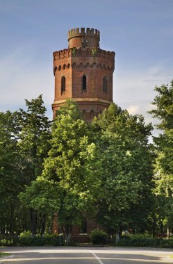 Water tower in Zaraysk. Russia