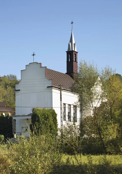 Iglesia Del Sagrado Corazón Jesús Bobrka Polonia — Foto de Stock