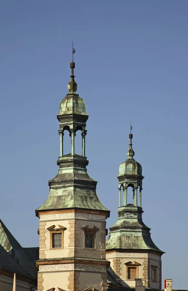 Palácio Dos Bispos Cracóvia Kielce Polónia — Fotografia de Stock