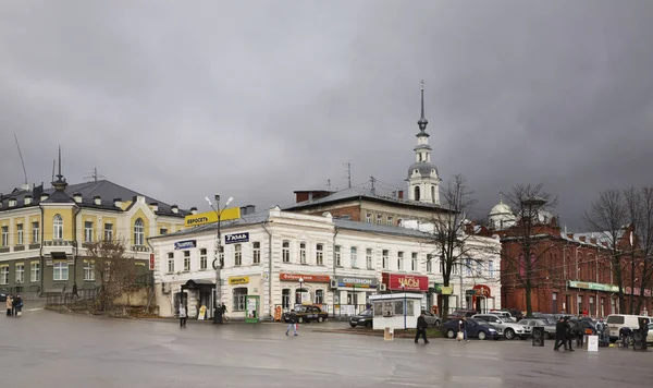 Revolution Square Kineshma Ivanovo Region Russia — Stock Photo, Image