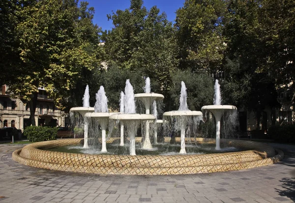Fountain in Baku. Azerbaijan