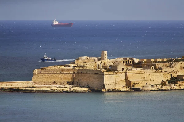 Fort Ricasoli Kalkarze Malta — Zdjęcie stockowe