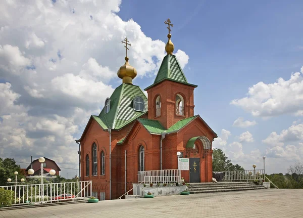 Iglesia Natividad Lukhovitsy Rusia — Foto de Stock