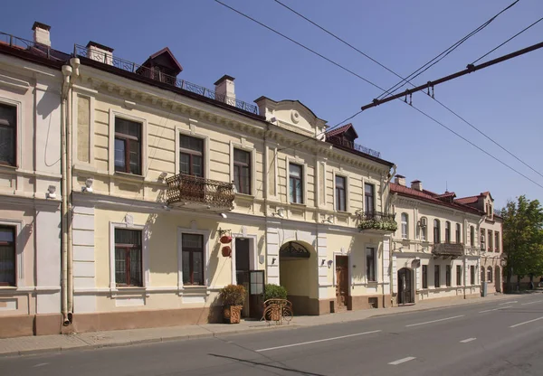 Rua Velha Grodno Bielorrússia — Fotografia de Stock