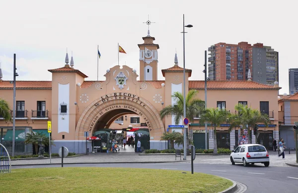 Santa Cruz Tenerife Deki Şehir Pazarı Kanarya Adaları Spanya — Stok fotoğraf