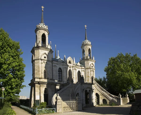 Iglesia Vladimir Icono Madre Dios Asentamiento Trabajo Bykovo Distrito Ramensky —  Fotos de Stock