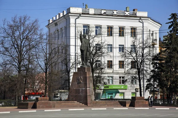 Monumento Lenine Ryazan Rússia — Fotografia de Stock