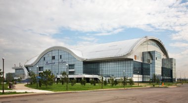 Sports Complex Karaganda Arena in Karaganda. Kazakhstan