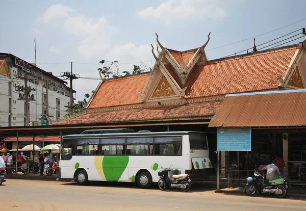 Bus Station Poipet Cambodia — Stock Photo, Image