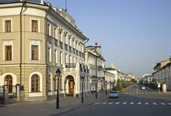 Ulica Kreml Kazaniu Tatarstan Rosja — Zdjęcie stockowe