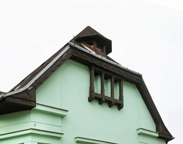 Fragment Historického Domu Žilině Slovensko — Stock fotografie