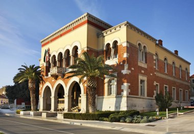 Porec manzarası. Hırvatistan