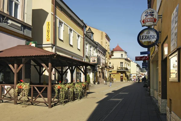 May Street Sanok Subcarpathian Voivodeship Poland — Stock Photo, Image