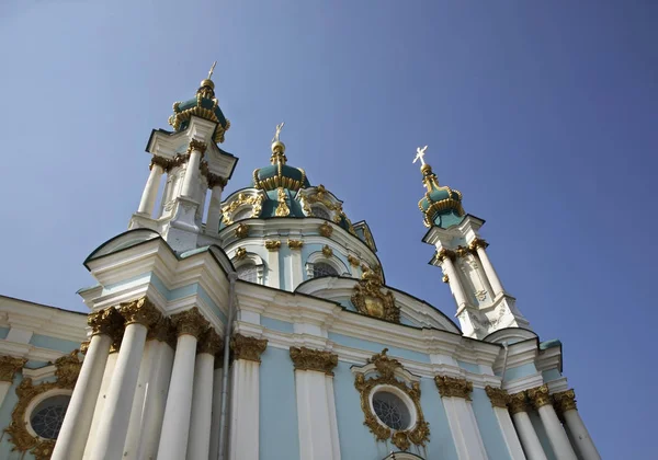 Церковь Святого Андрея Киеве Украина — стоковое фото