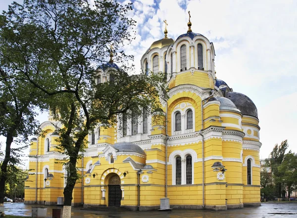 Καθεδρικός Ναός Του Αγίου Volodymyr Στο Κίεβο Ουκρανία — Φωτογραφία Αρχείου
