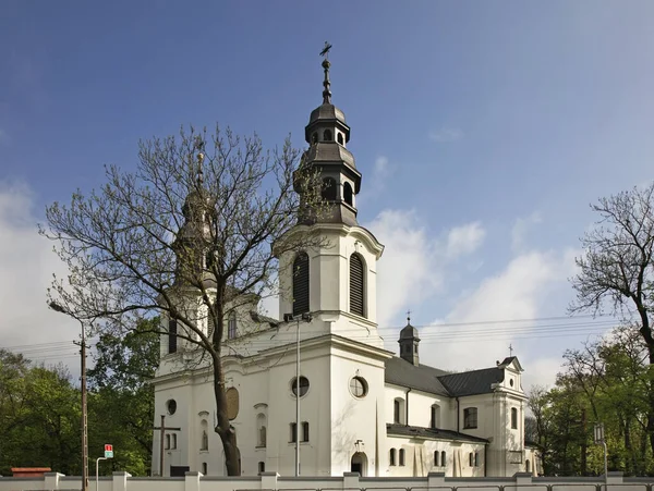 Igreja Natividade Virgem Maria Minsk Mazowiecki Polónia — Fotografia de Stock