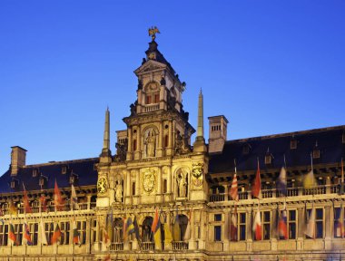Antwerp Belediye Binası. Belçika