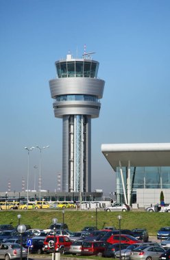 Sofya 'daki havaalanı. Bulgaristan