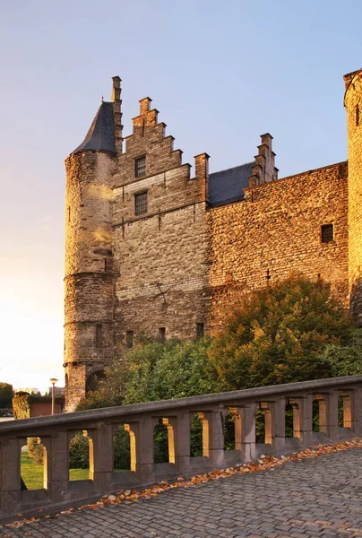 Het Steen Amberes Países Bajos — Foto de Stock