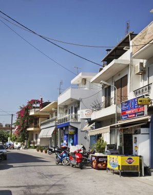 Afandou Caddesi. Rodos. Yunanistan