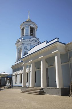 Voronezh 'deki Theotokos Katedrali (Pokrovsky Katedrali). Rusya