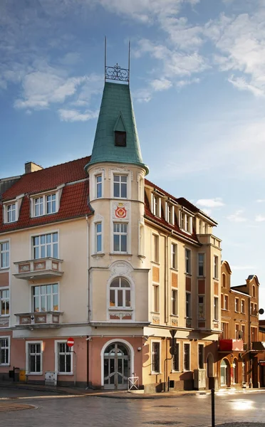 Oude Straat Swiecie Polen — Stockfoto