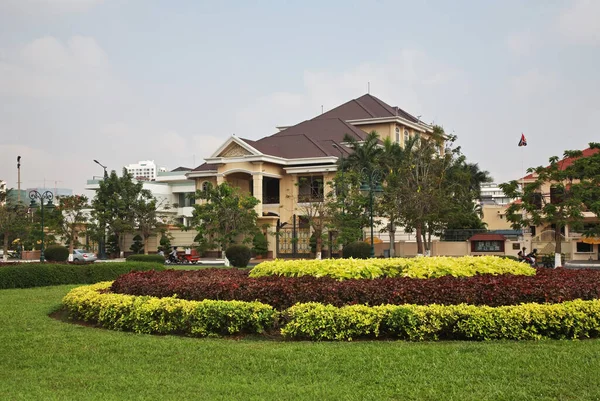 Parque Independência Preah Sihanouk Boulevard Phnom Penh Camboja — Fotografia de Stock