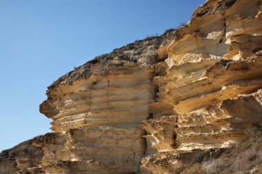 Kourion 'da manzara. Kıbrıs