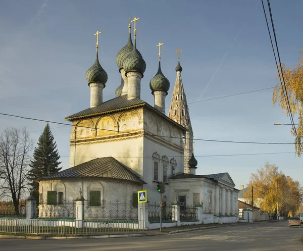 Kostel Epiphany Kostel Mikuláše Nerekhtě Kostromová Oblast Rusko — Stock fotografie