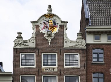 Amsterdam 'da eski bir kasaba. Hollanda