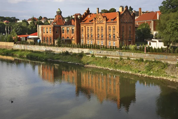 Antiga Central Eléctrica Zgorzelec Polónia — Fotografia de Stock