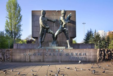 Guvenpark 'ta anma töreni. Ankara mı? Türkiye