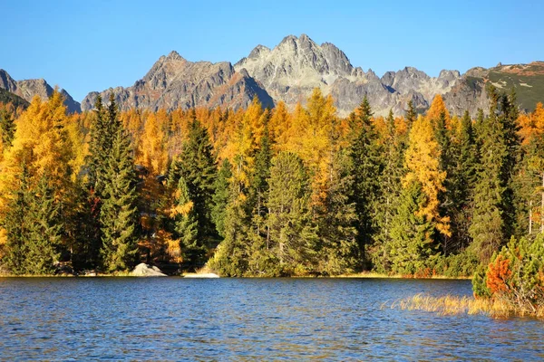 Lac Strbske Pleso Slovaquie — Photo