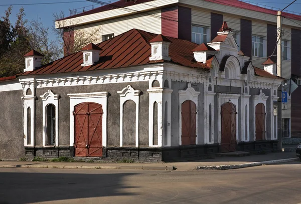 Antigua Tienda Vinos Del Comerciante Tobokov Gorno Altaysk República Altai —  Fotos de Stock