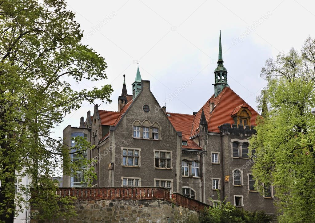 View of Walbrzych. Poland