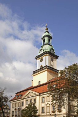Jelenia Gora 'daki kasaba evi. Polonya