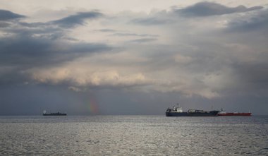 Limasol yakınlarındaki manzara. Kıbrıs