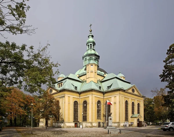 Iglesia Santa Cruz Jelenia Ggora Polonia —  Fotos de Stock