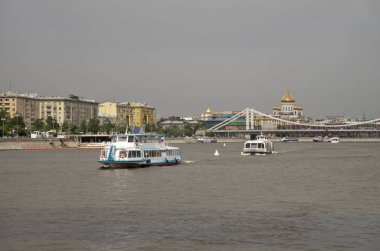 Moskova nehri, Moskova. Rusya