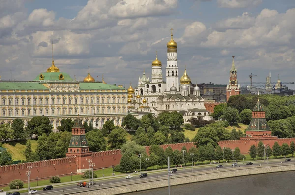모스크바에서 크렘린을 바라본다 러시아 — 스톡 사진