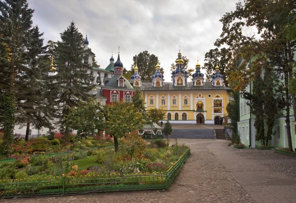 Pskov Jeskyně Pskovo Pechersky Koleji Klášter Pechorách Pskovská Oblast Rusko — Stock fotografie