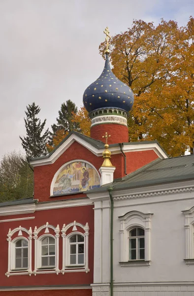 Pskov Caves Pskovo Pechersky Dormition Monastery Pechory Pskov Oblast Russia — Stock Photo, Image