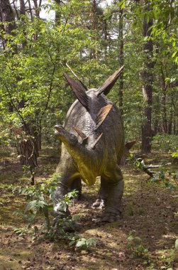 JuraPark Solec - Solec Kujawski 'deki dinozor parkı. Polonya