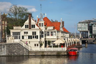 Amsterdam 'daki turizm bürosu. Hollanda