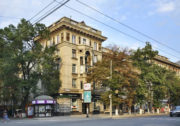 Avenida Estêvão Grande Kishinev Moldávia — Fotografia de Stock