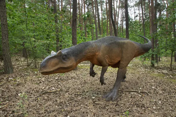 Jurapark Solec Park Dinozaurów Solcu Kujawskim Polska — Zdjęcie stockowe