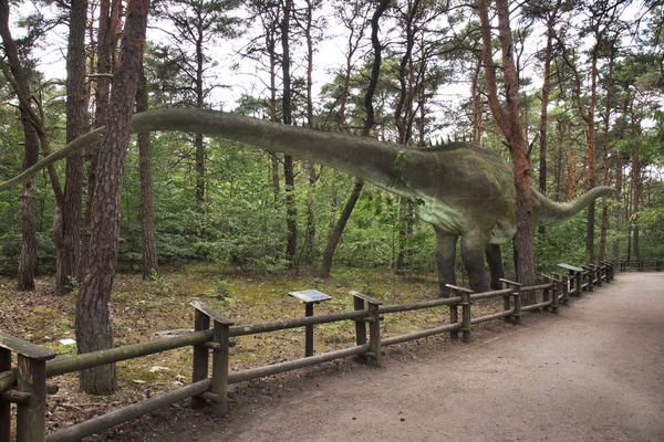 Jurapark Solec Dinosauruspark Solec Kujawski Polen — Stockfoto