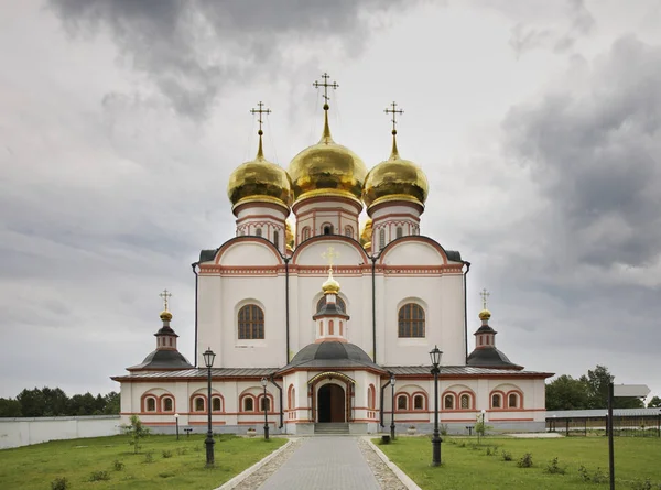 Catedral Assunção Mosteiro Valday Iversky Oblast Novgorod Rússia — Fotografia de Stock
