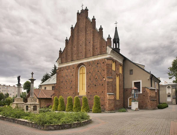Kerk Van Michael Aartsengel Plonsk Polen — Stockfoto